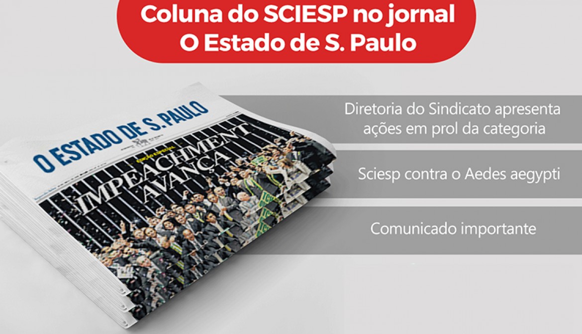 Leia a coluna do Sindicato dos Corretores de Imóveis no Estado de São Paulo de 18 de abril